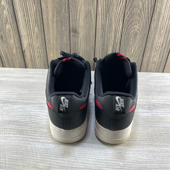 Nike Air Force 1 AF1 Utility “BRED” Black Red CW7579-001 Men’s Size: 12 main image 7